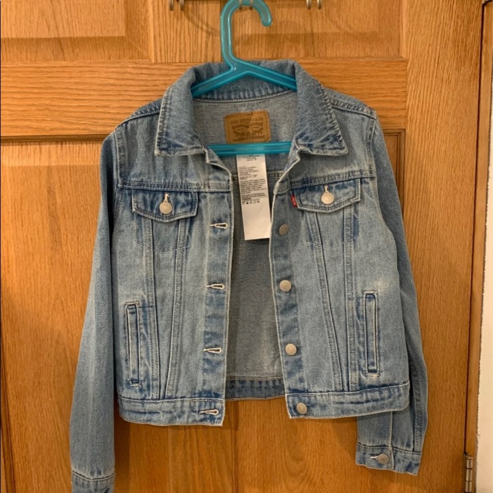 Jean jacket girls 10/12